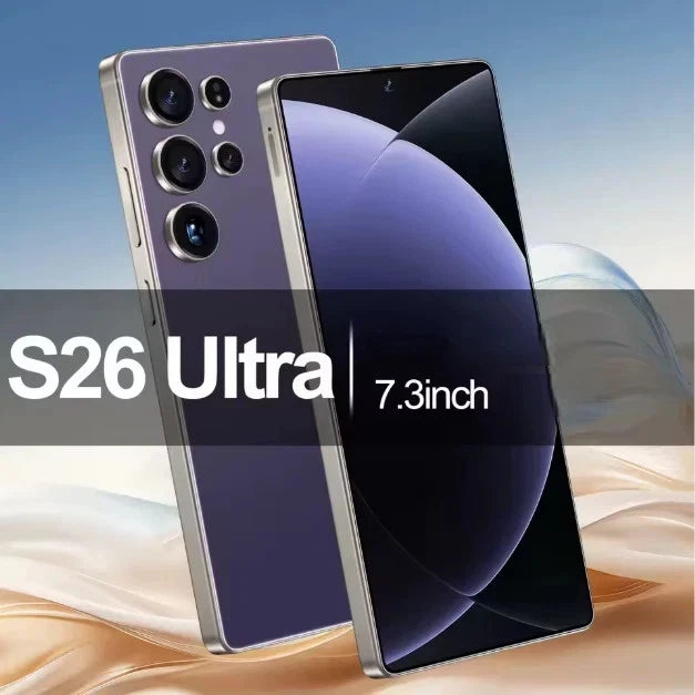 Global Unlocked New S26 Ultra 5G Smartphone 7.3" Android Random color Dual SIM